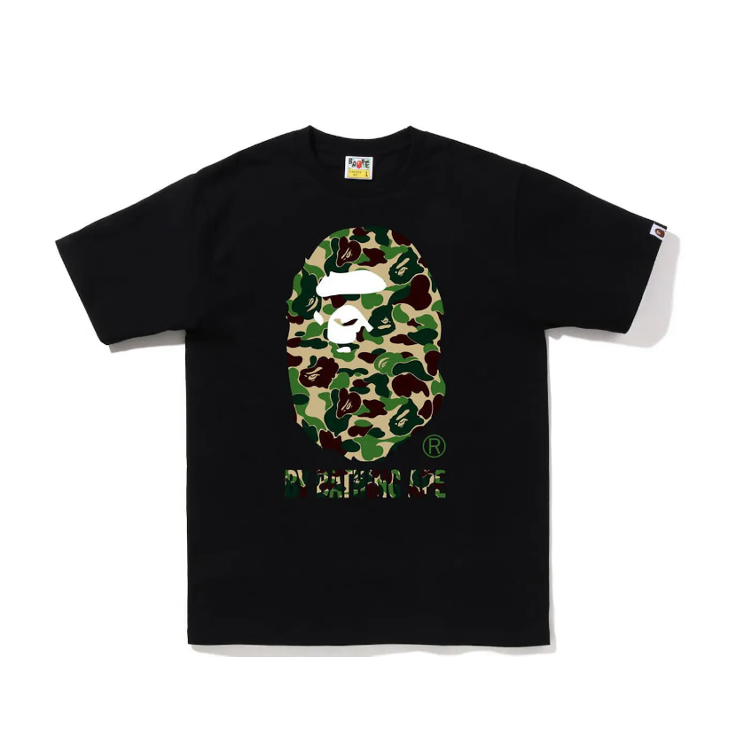 BAPE ABC Camo By Bathing Ape Tee Black/Camo