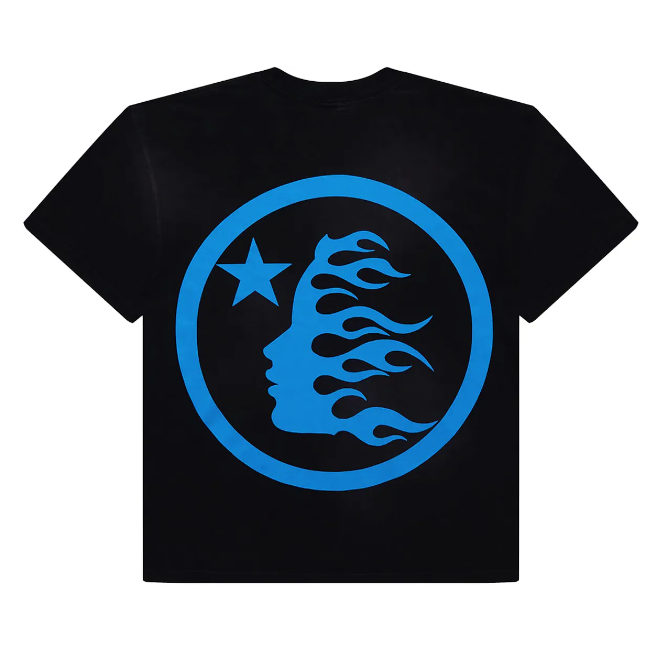 Hellstar Classic T-Shirt Black/Blue (Gel Print)