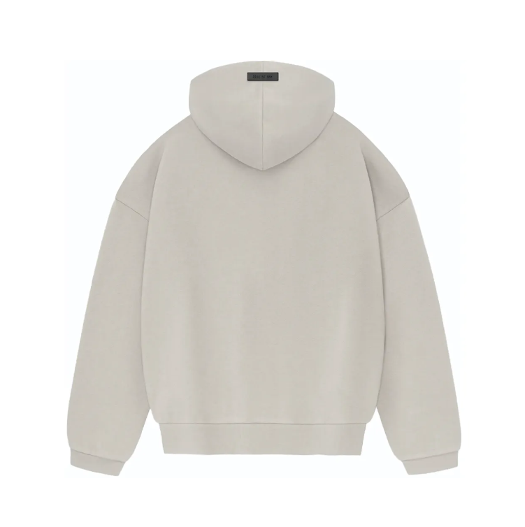 Fear of God Essentials Hoodie Silver Cloud